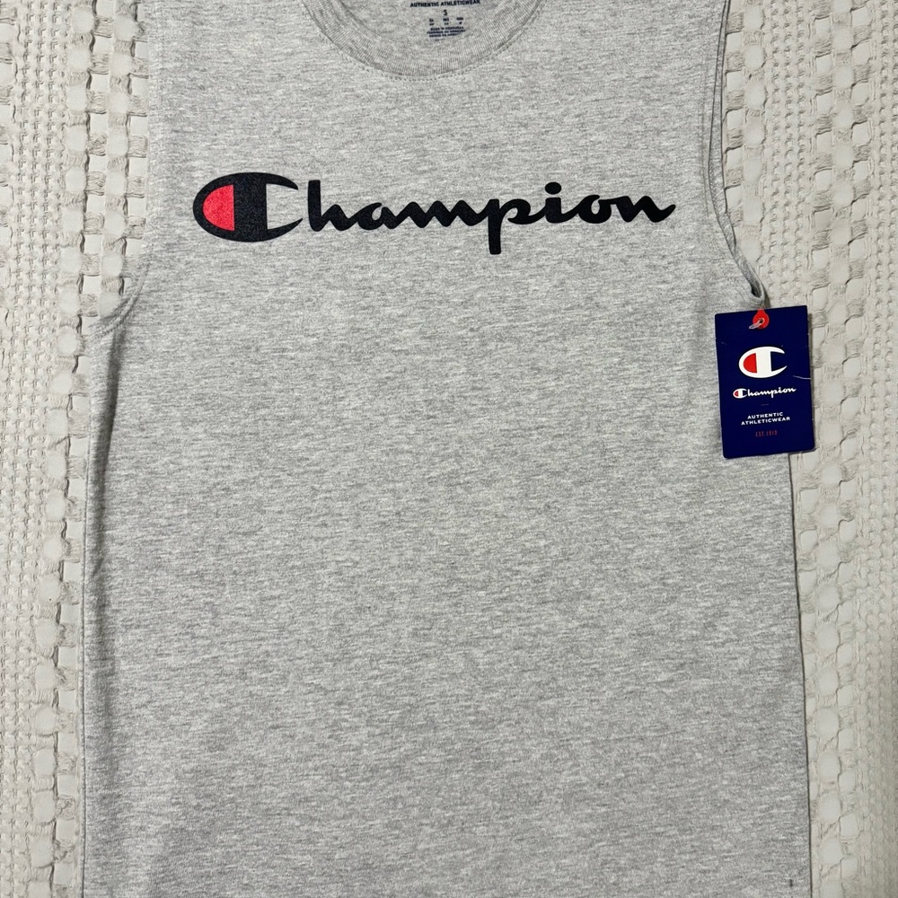 Champion men’s muscle tee (S)